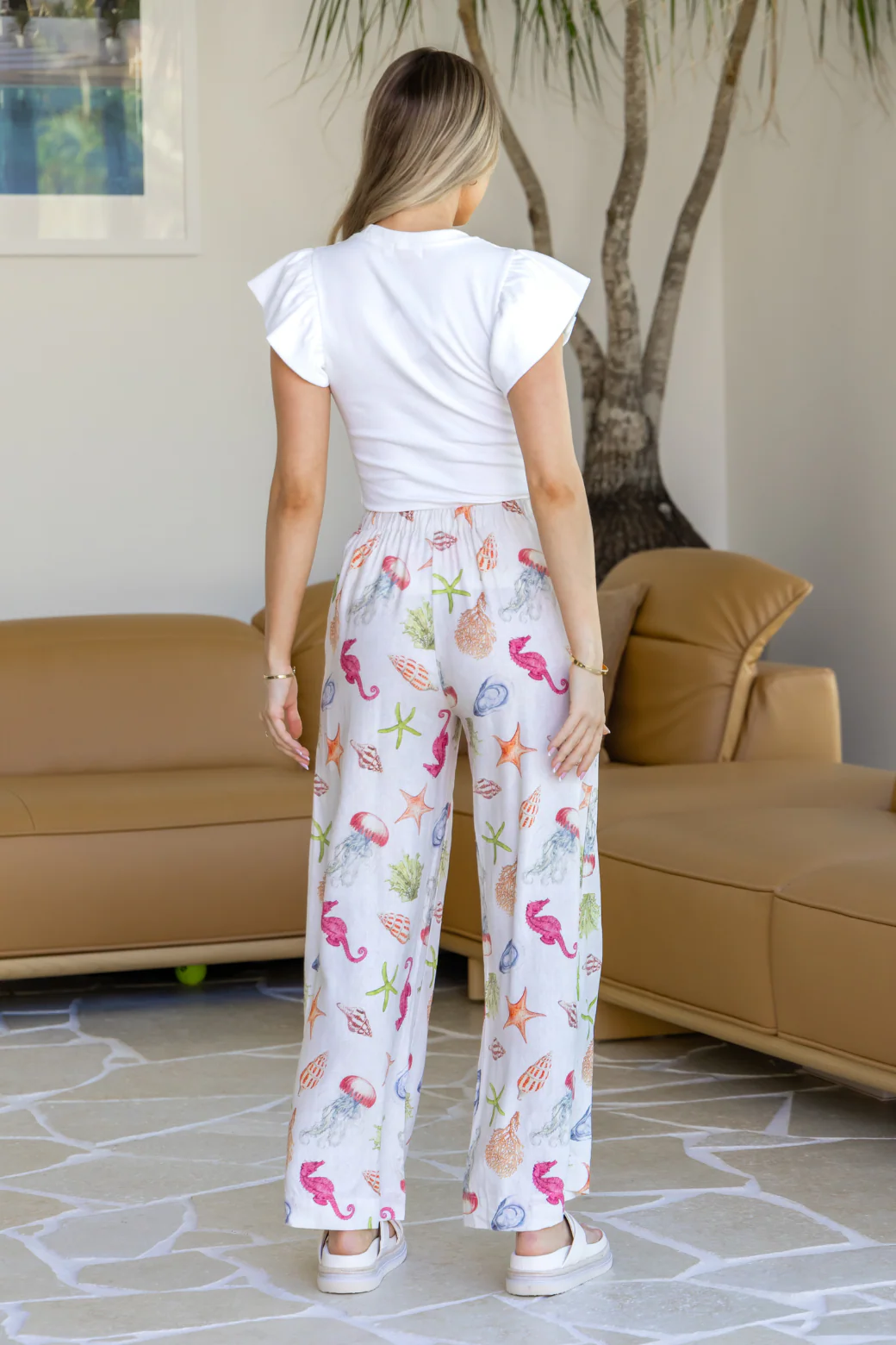 Agnes Frill Tank White - Image 10