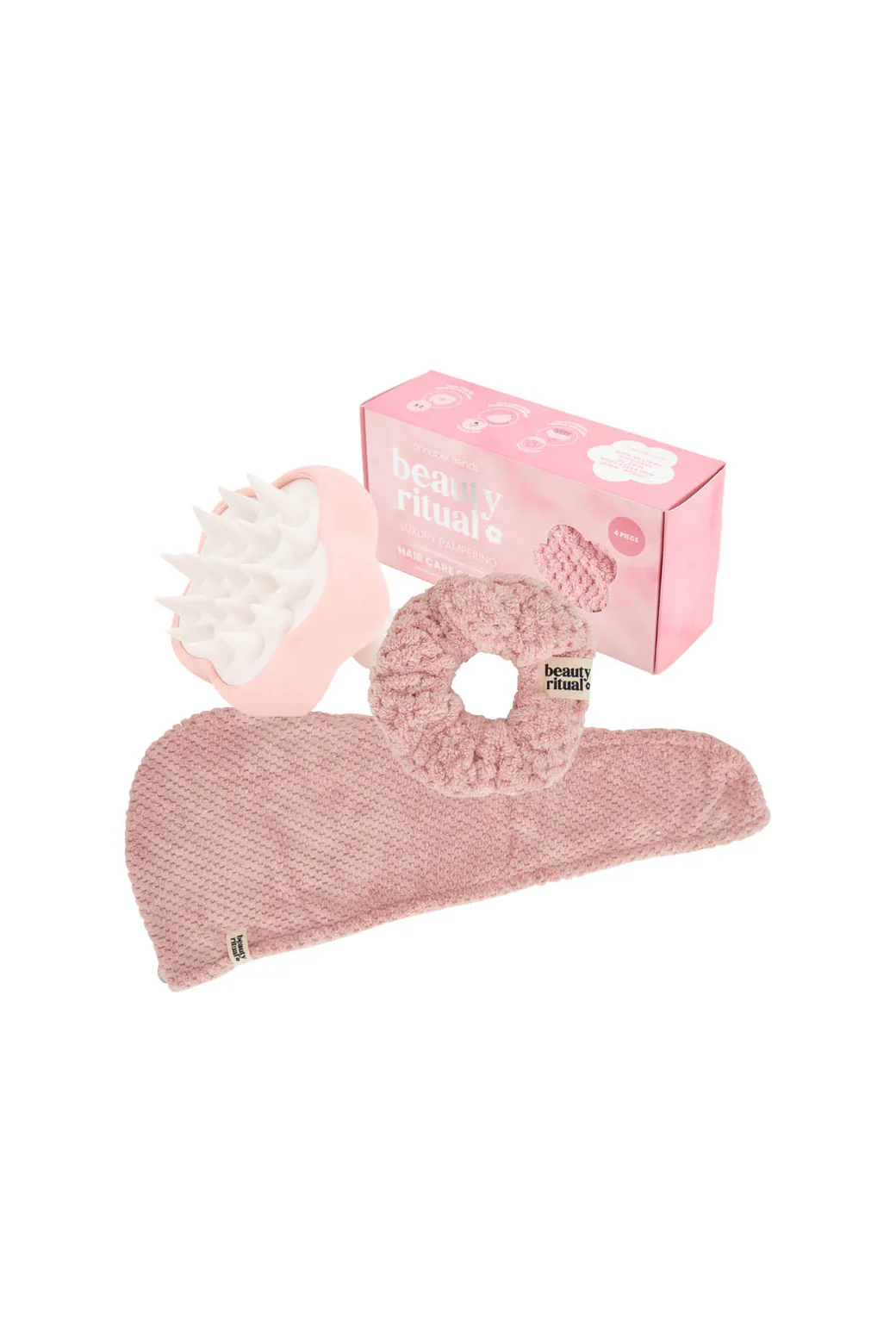 Annabel Trends Beauty Ritual Hair Care Gift Box- Dusty Pink 3pc