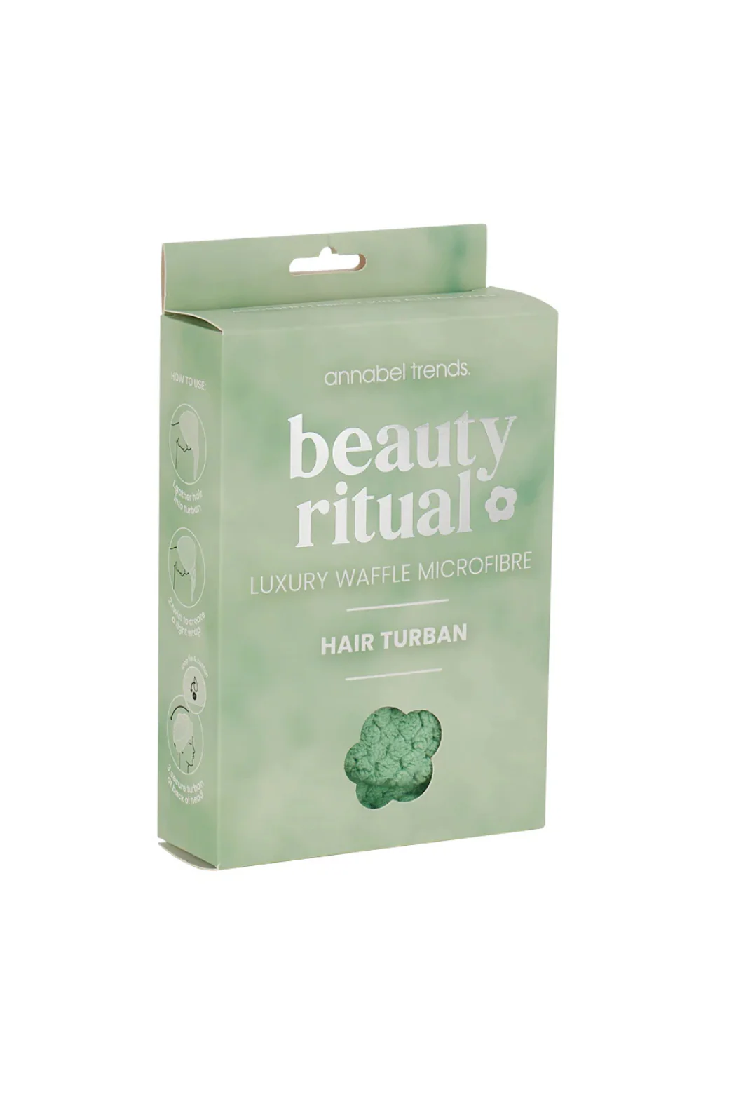 Annabel Trends Beauty Ritual Hair Turban Moss