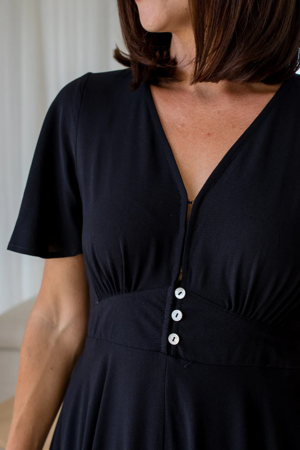 Benni Midi Dress Black - Image 11