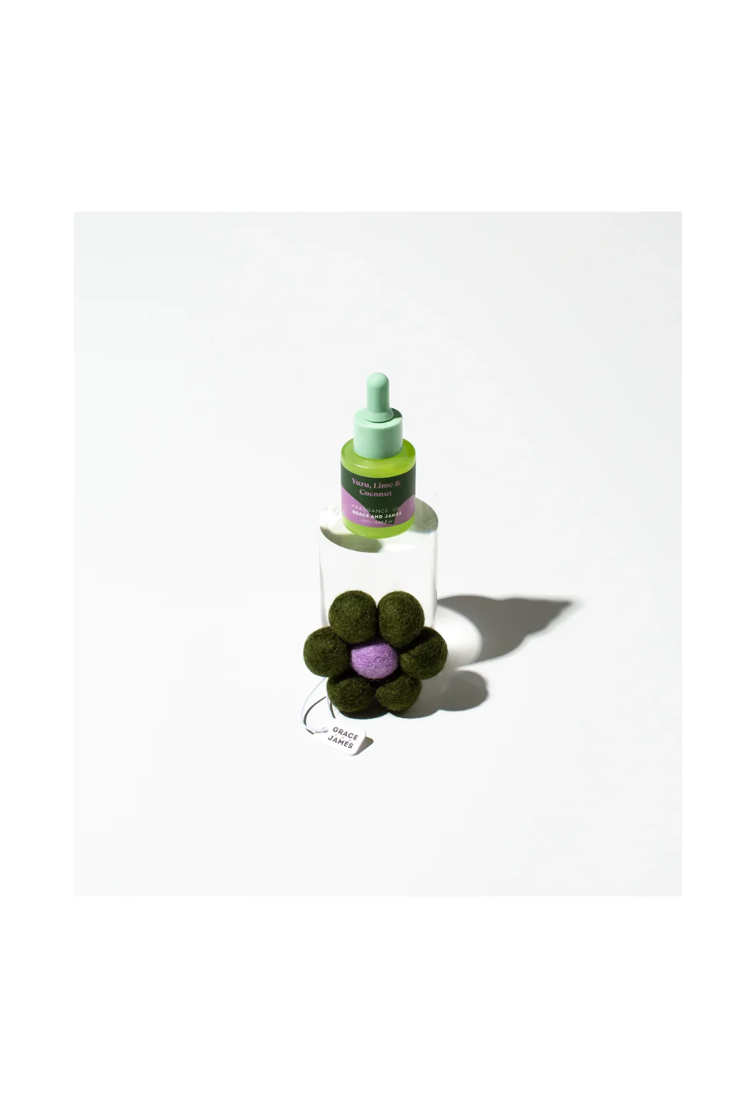 Bloom Collection Yuzu, Lime & Coconut Felt Air Freshener - Image 2