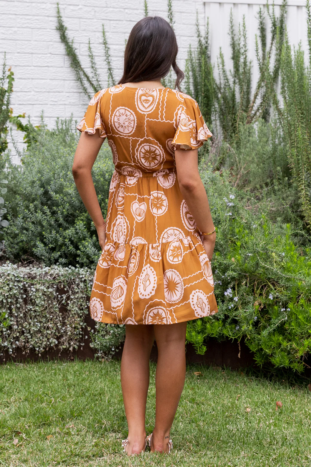 Final Sale | Brady Dress Mirabella Print - Image 10