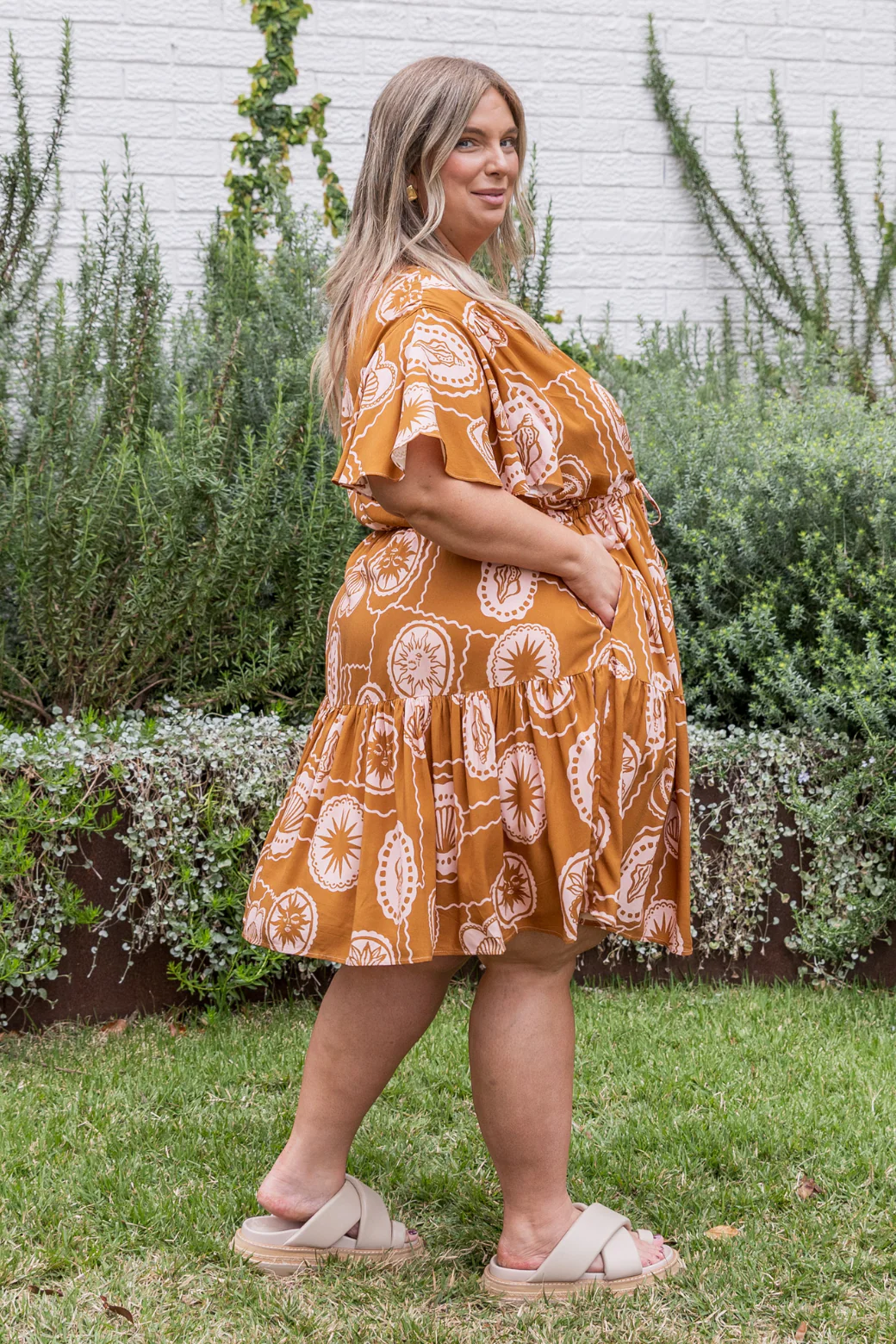 Final Sale | Brady Dress Mirabella Print - Image 5