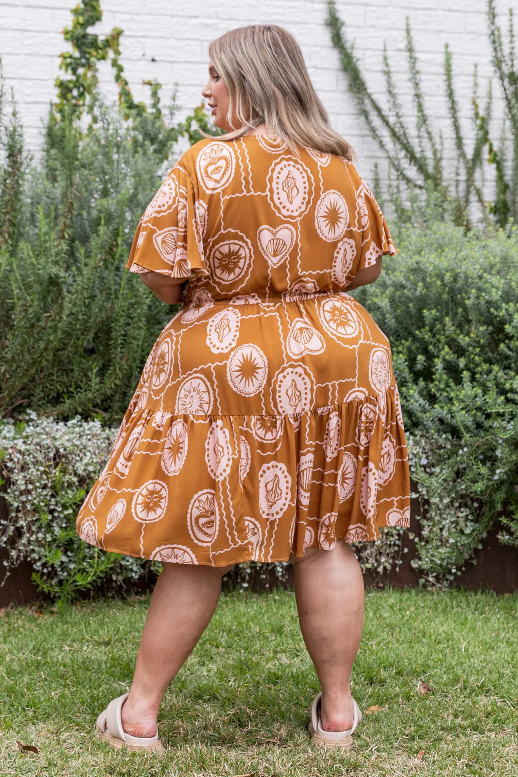 Final Sale | Brady Dress Mirabella Print - Image 6