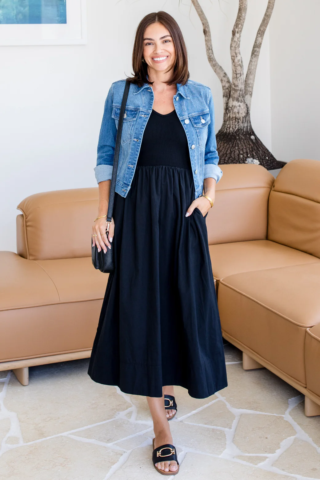 Darcy Denim Jacket 80 Vintage Wash - Image 3