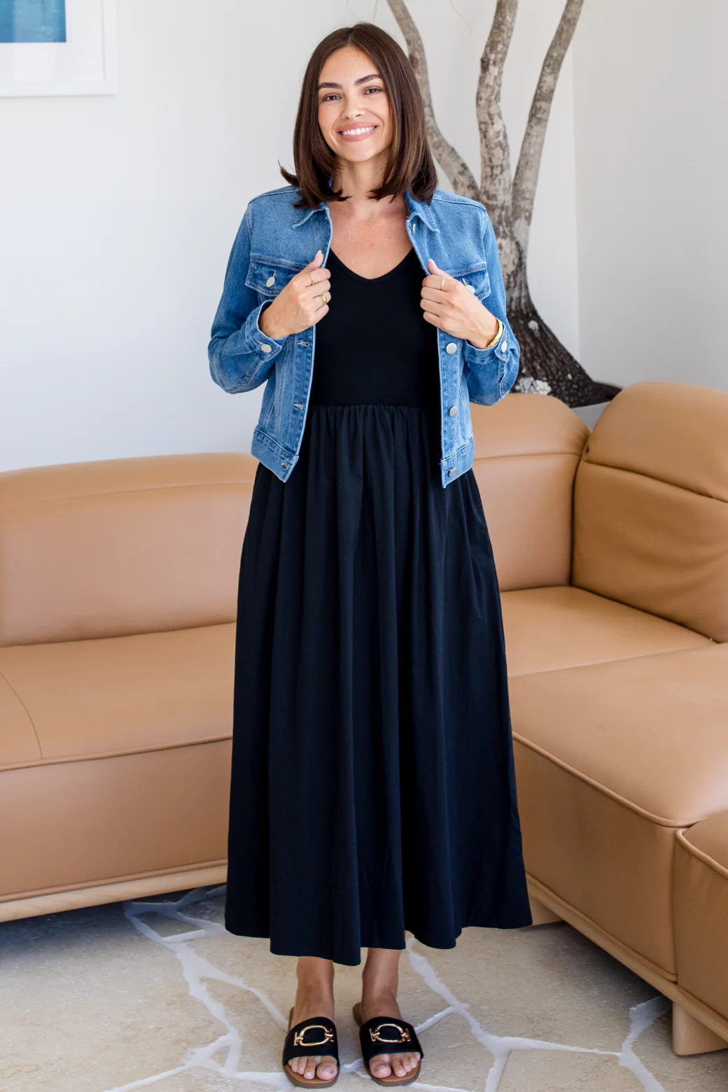 Darcy Denim Jacket 80 Vintage Wash - Image 4
