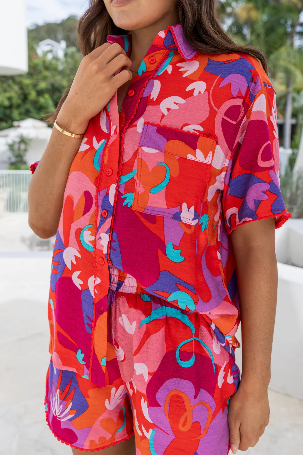 Final Sale | Delta Shirt Crimson Sunset - Image 11