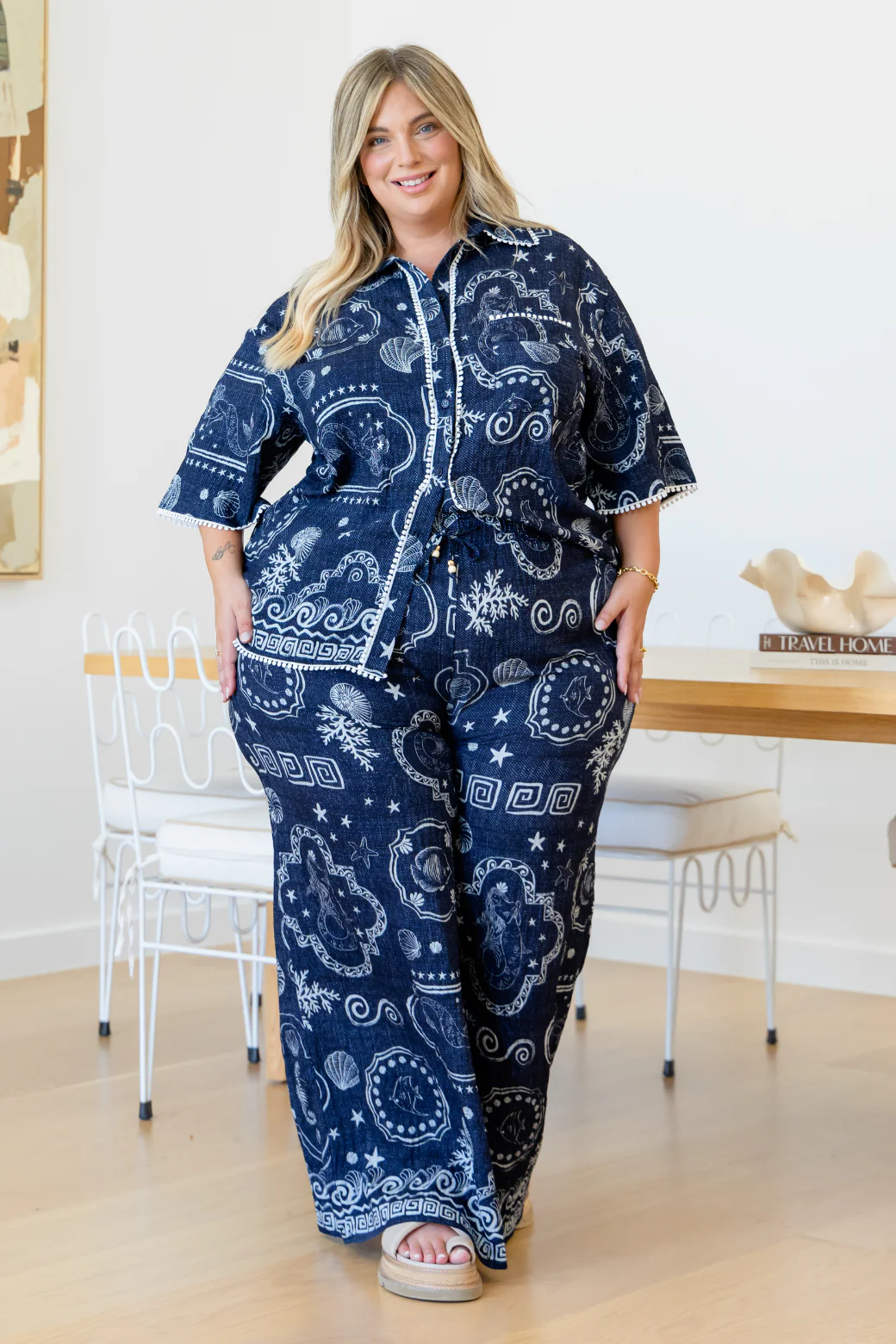 Final Sale | Delta Shirt Midnight Mermaid
