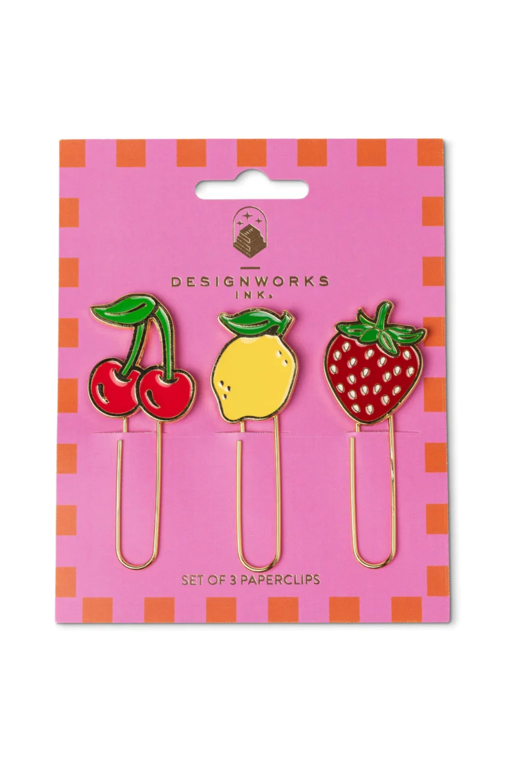 Designworks Collective Paperclips - Fruit 3 pc