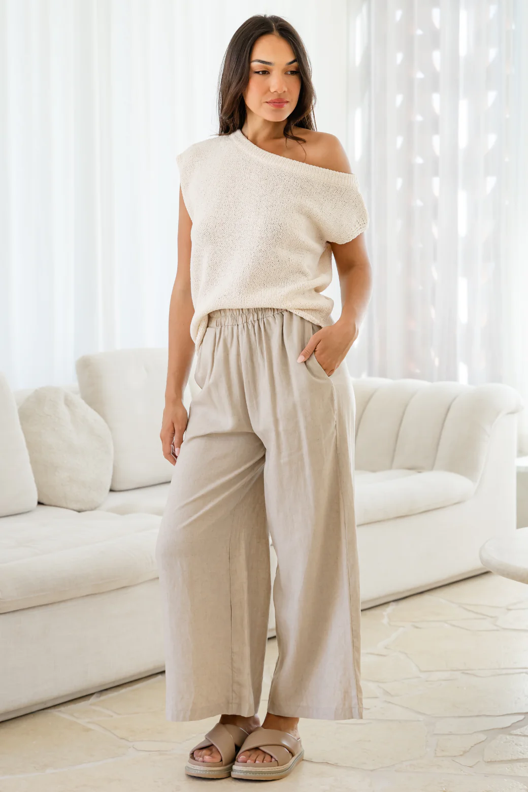 Dylan Pant Oatmeal - Image 4