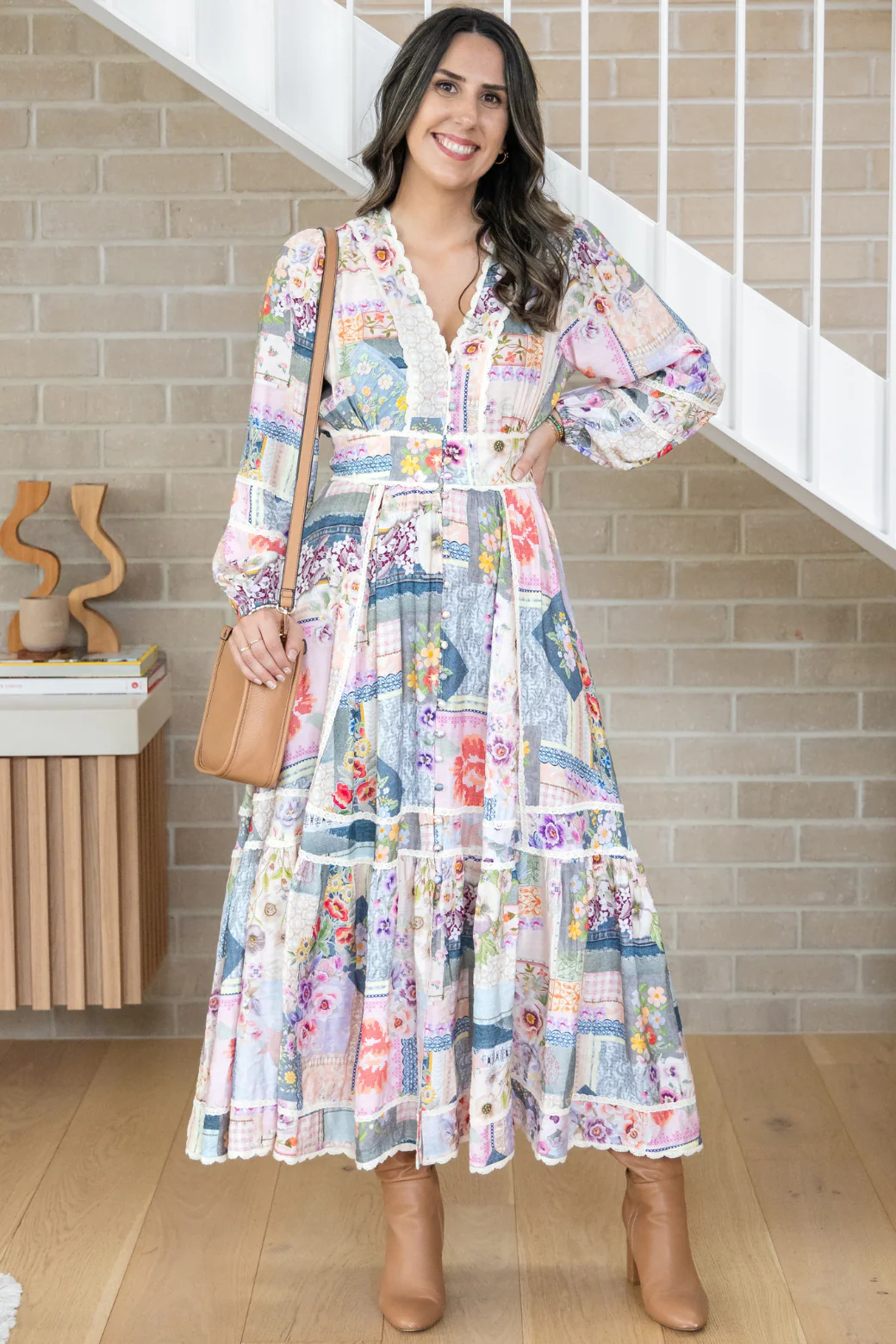 Elouise Maxi Dress Francesca Print