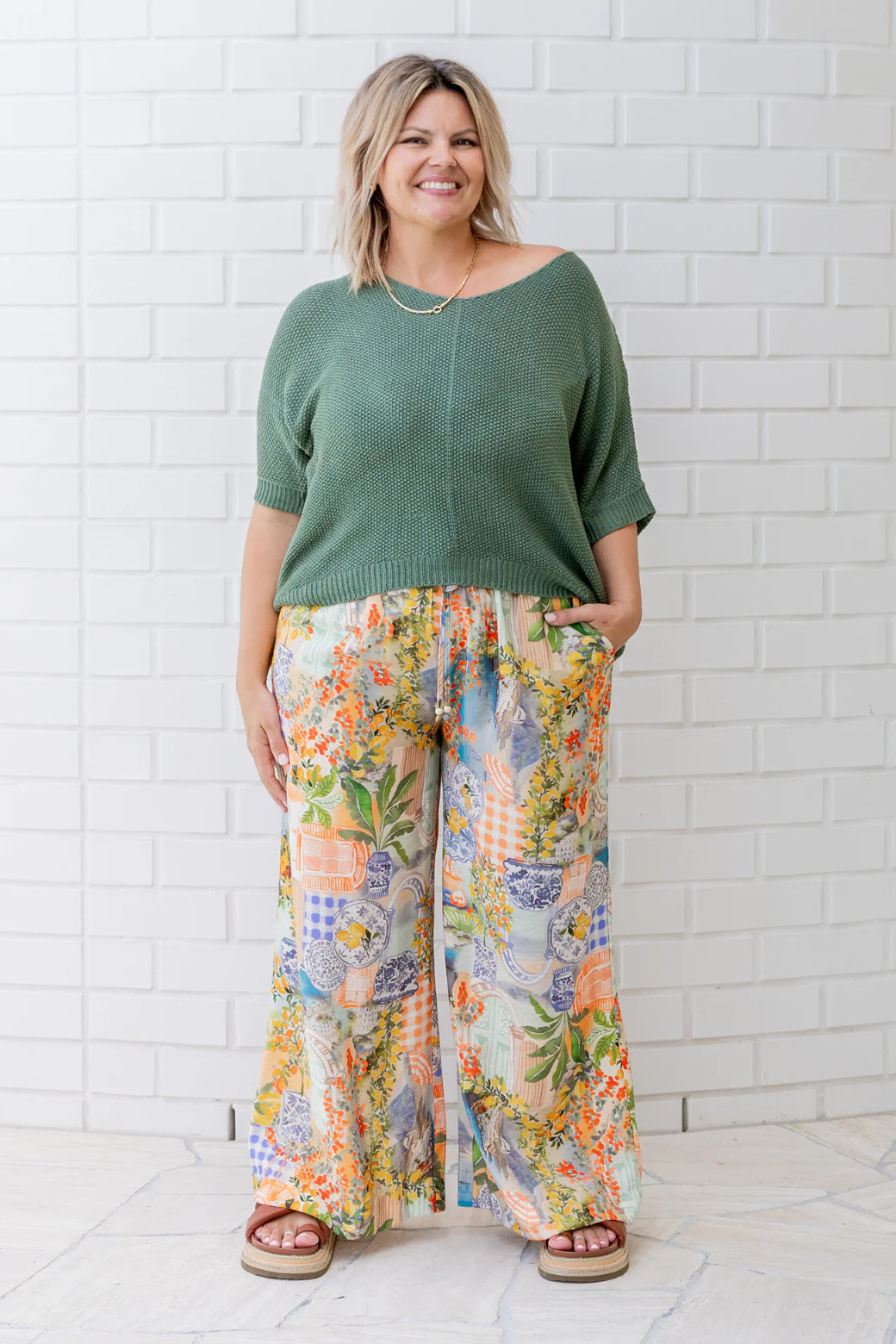 Final Sale | Harriet Pant Como Print - Image 3