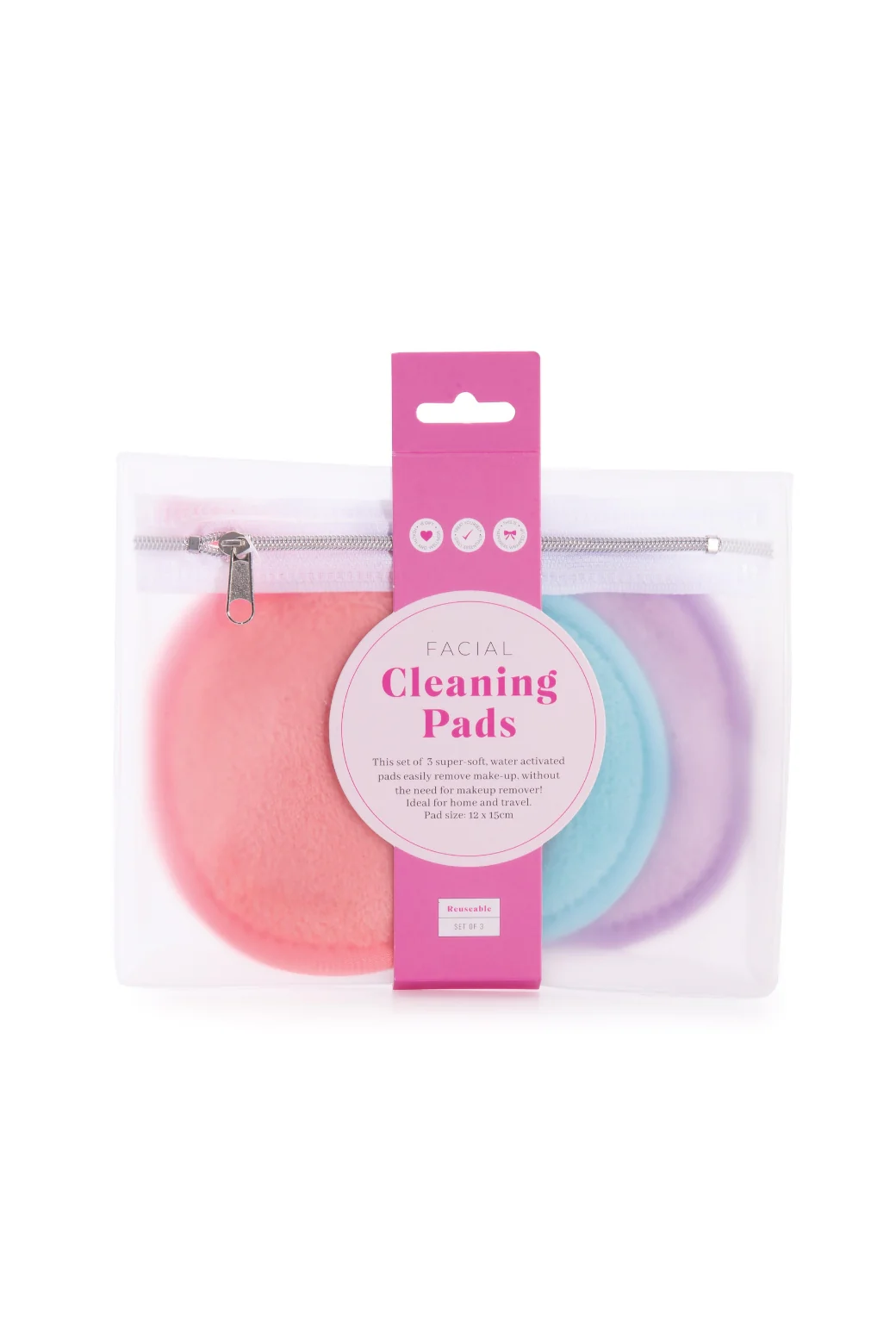 Isalbi Reusable Make Up Removal Pads 3pc