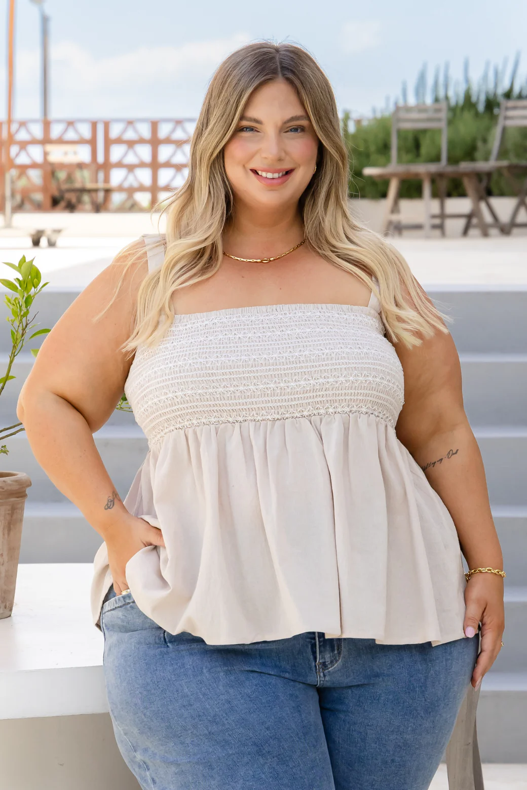 Lani Shirred Top - Image 3