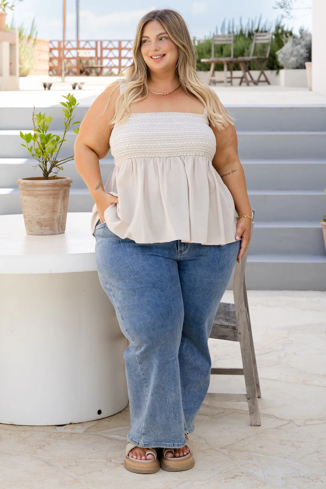 Lani Shirred Top - Image 8