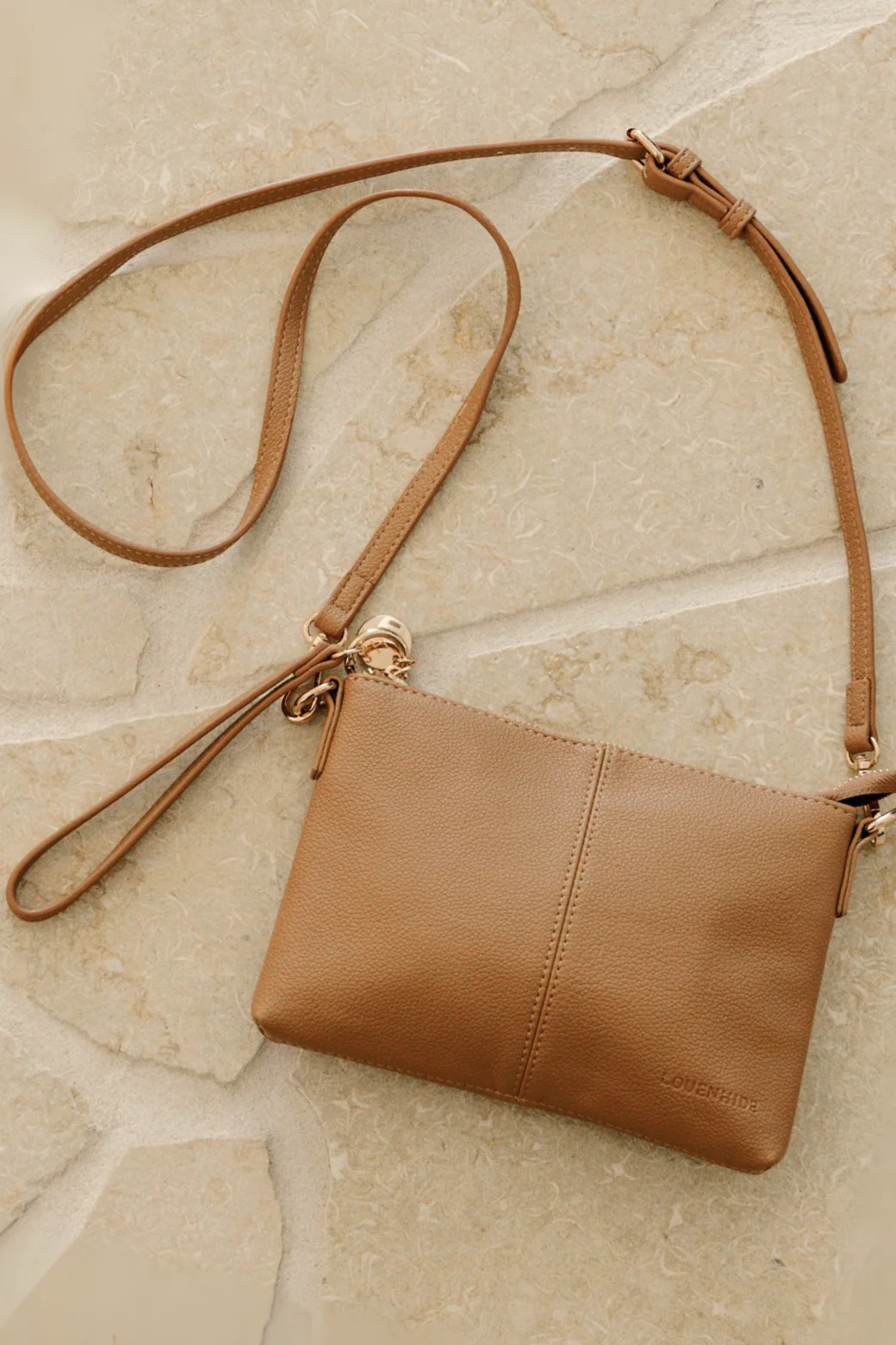Louenhide Baby Sophie Crossbody Bag Camel