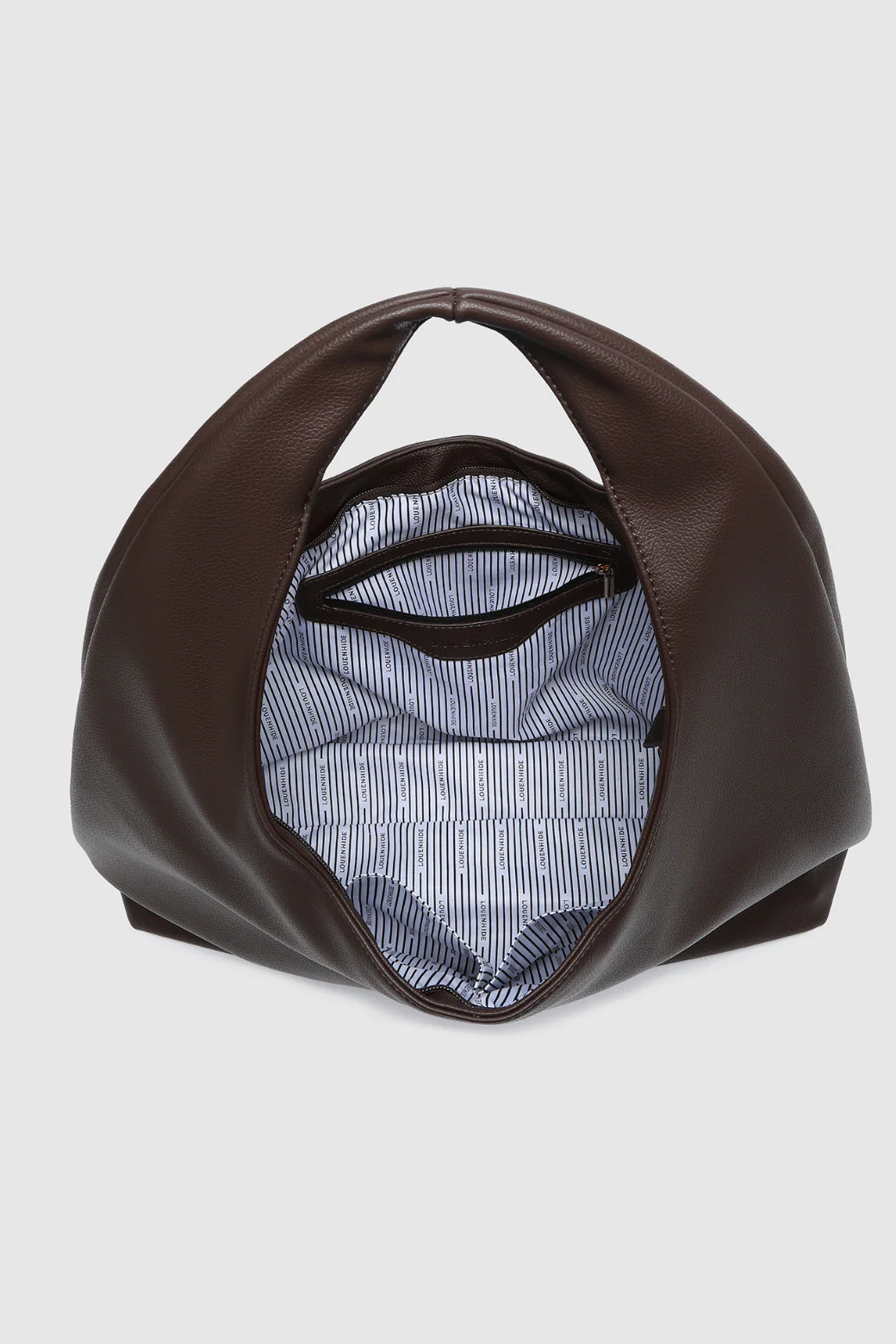 Louenhide Monaco Shoulder Bag Chocolate - Image 5