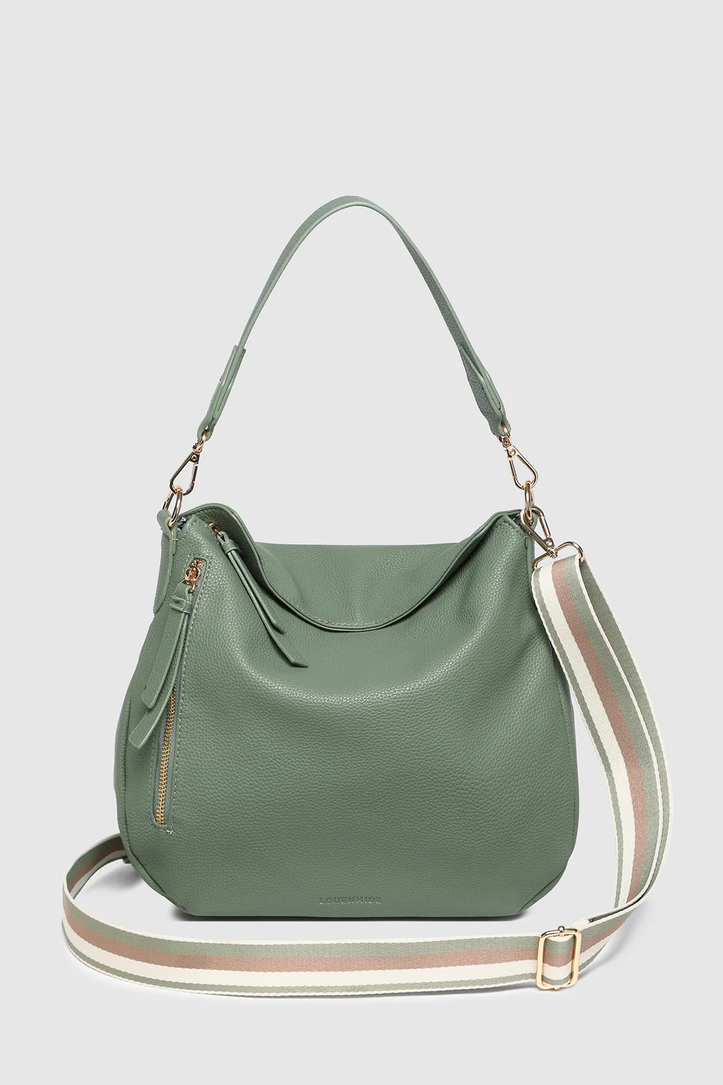 Louenhide Nadia Shoulder Bag Sage Green - Image 3