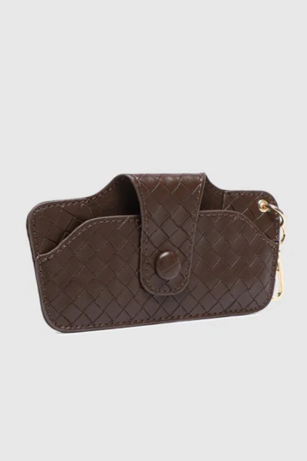Louenhide Skittle Sunglass Case Woven Chocolate - Image 3