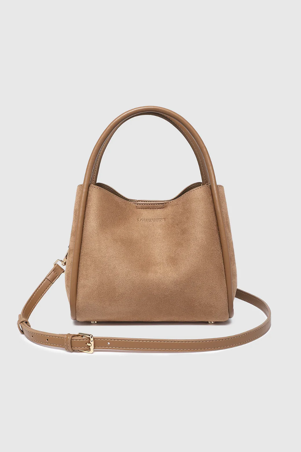 Louenhide Steffie Suedette Mini Tote Bag Honey