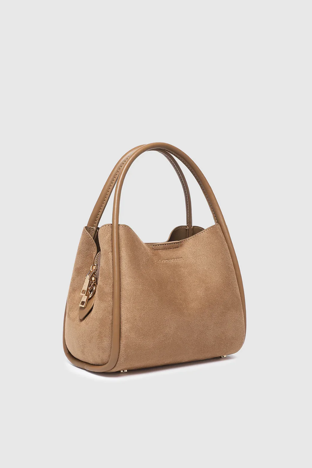 Louenhide Steffie Suedette Mini Tote Bag Honey - Image 3