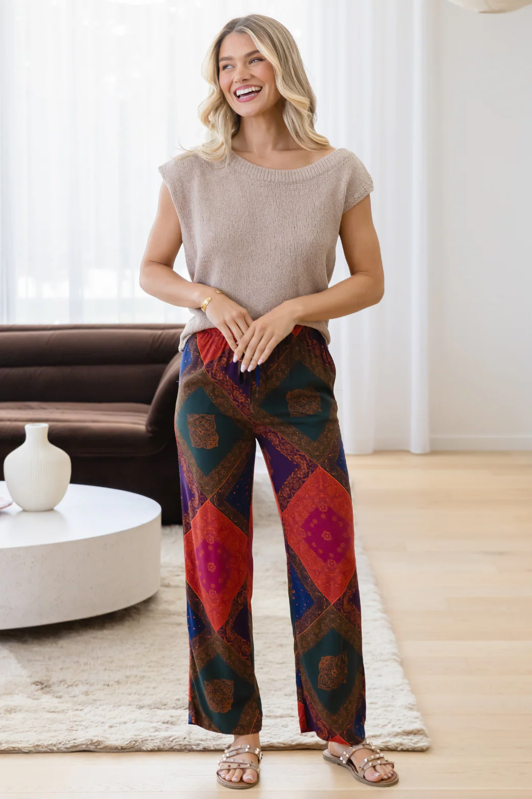 Final Sale | Nora Pant Carmen Print - Image 2