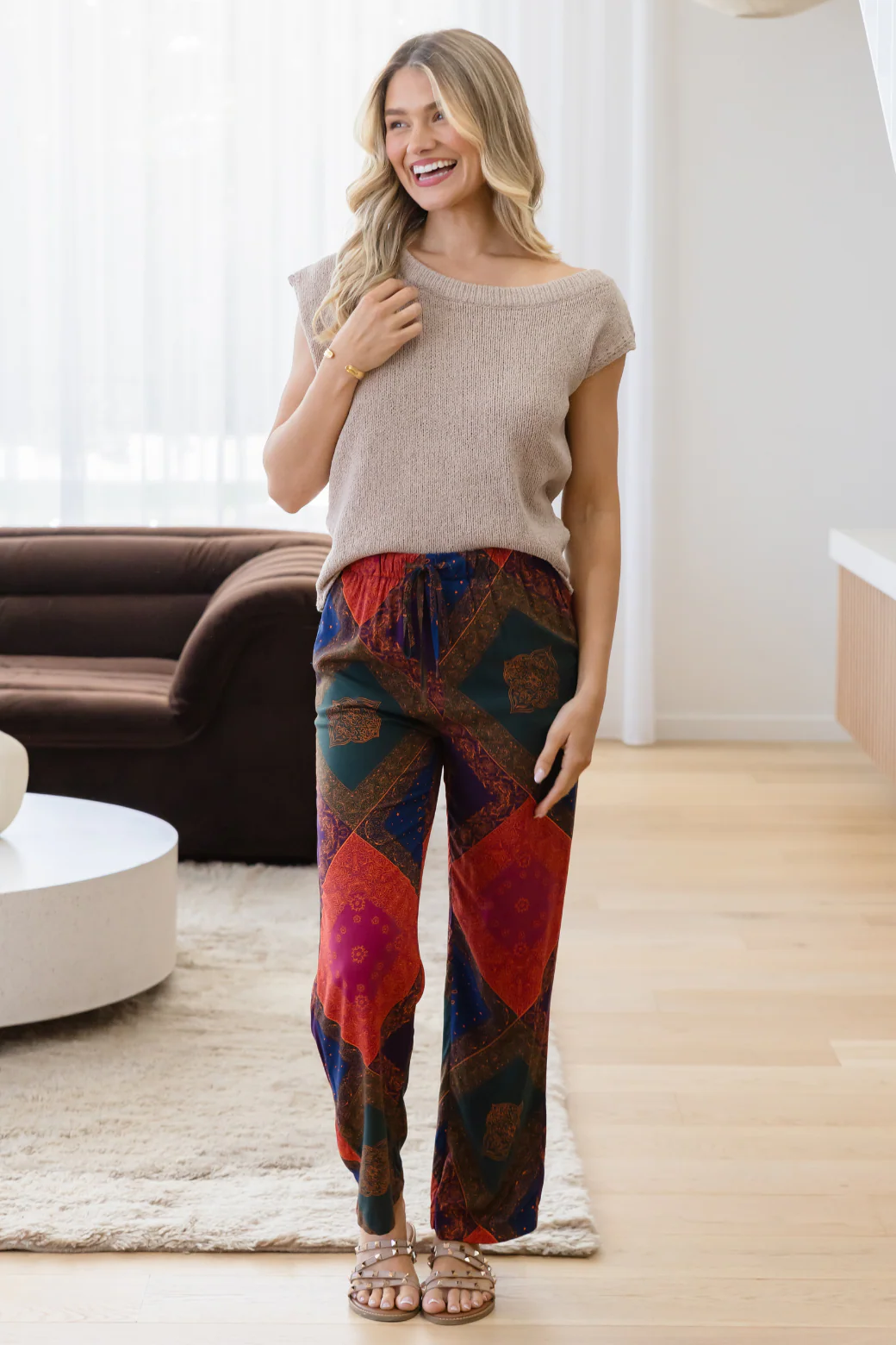 Final Sale | Nora Pant Carmen Print - Image 3