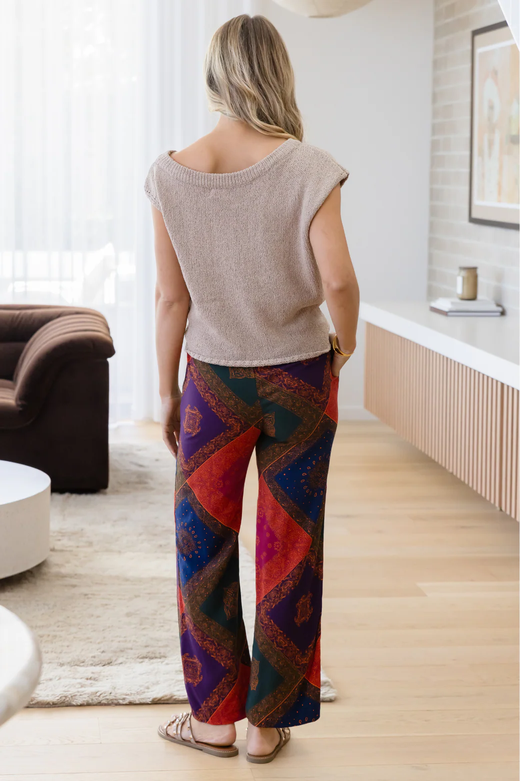 Final Sale | Nora Pant Carmen Print - Image 5