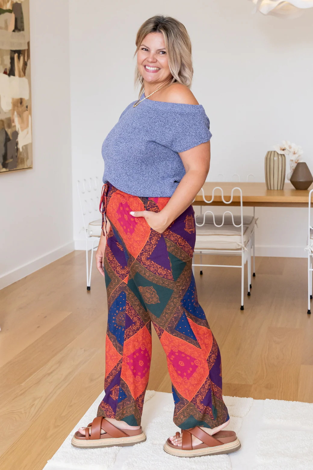 Final Sale | Nora Pant Carmen Print - Image 9