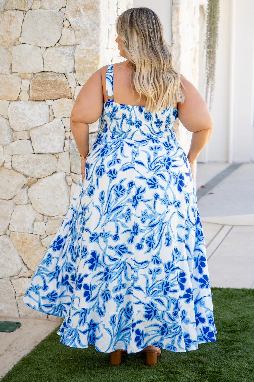 Primrose Maxi Dress Hudson Print - Image 11