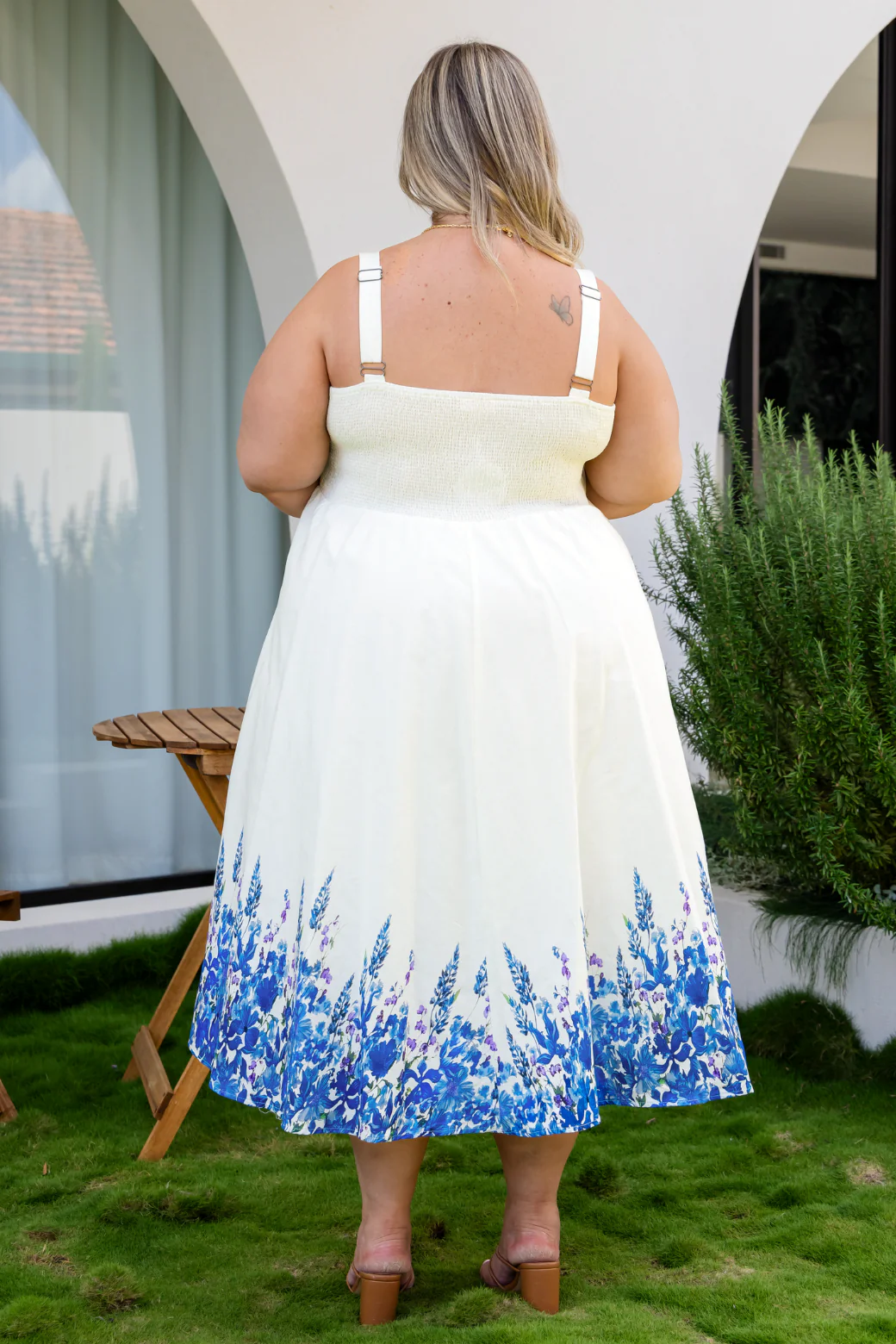 Final Sale | Rowe Midi Dress Garden Party Print - Image 11