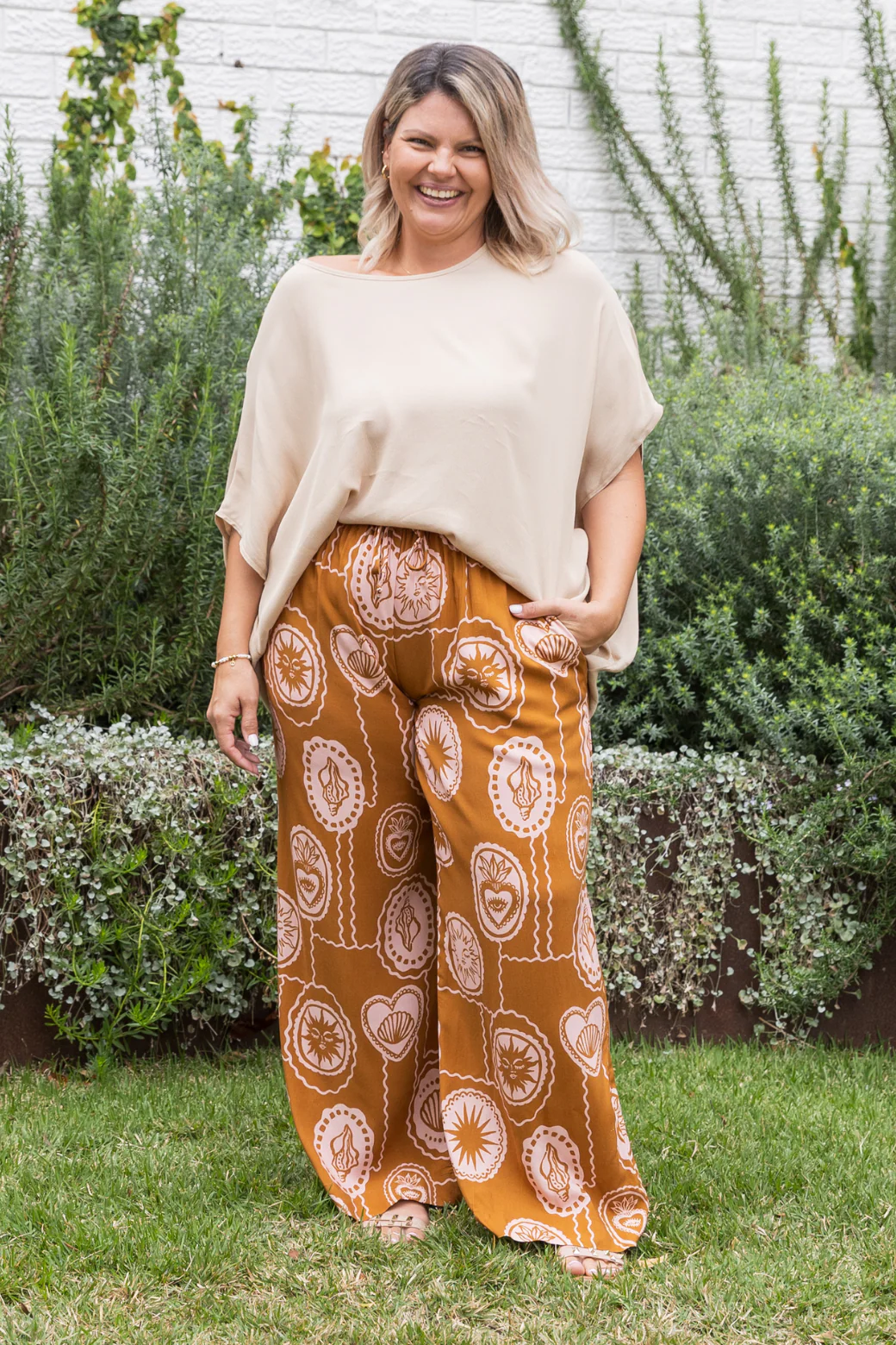 Final Sale | Sandrine Pant Mirabella Print - Image 3