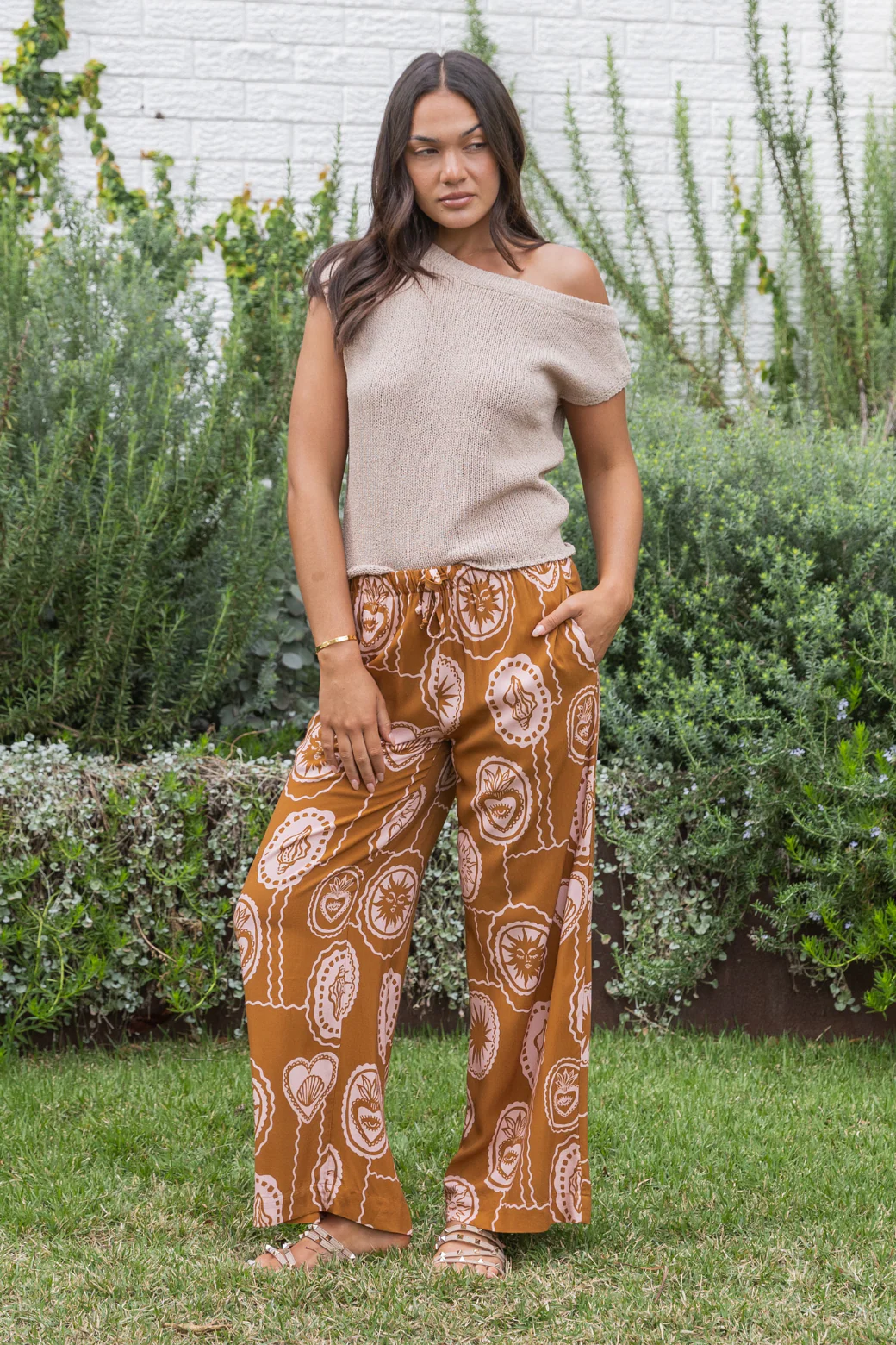 Final Sale | Sandrine Pant Mirabella Print - Image 4