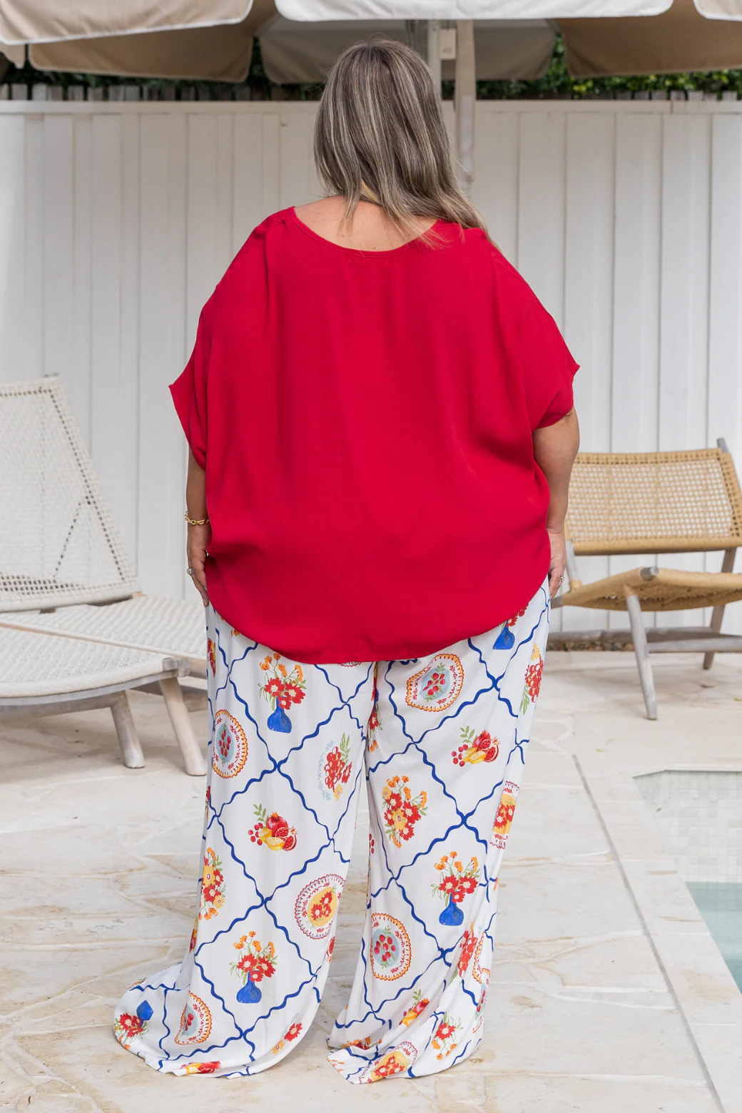 Final Sale | Sandrine Pant Picnic Print - Image 10