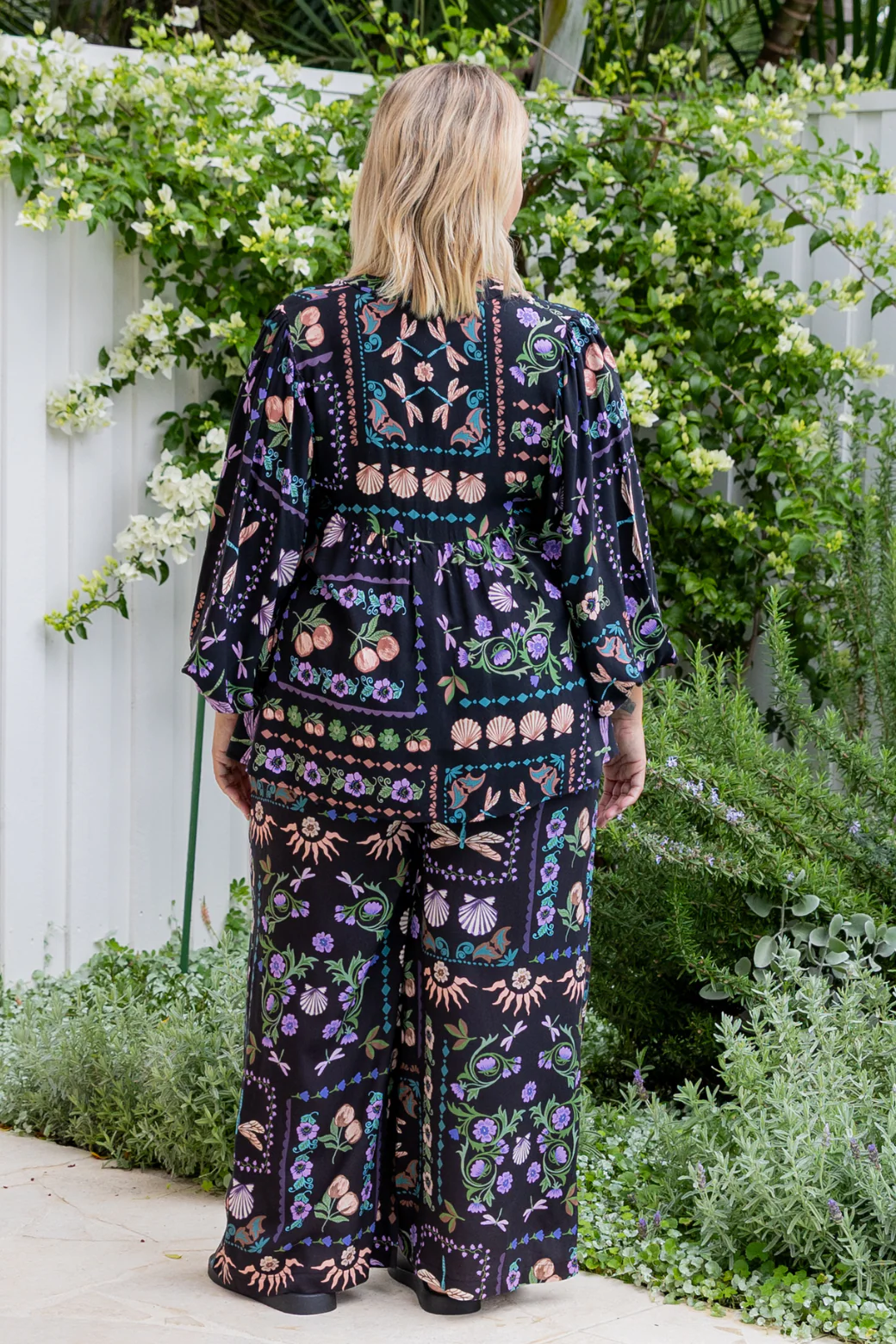 Final Sale | Scout Smock Top La Belle Print - Image 10