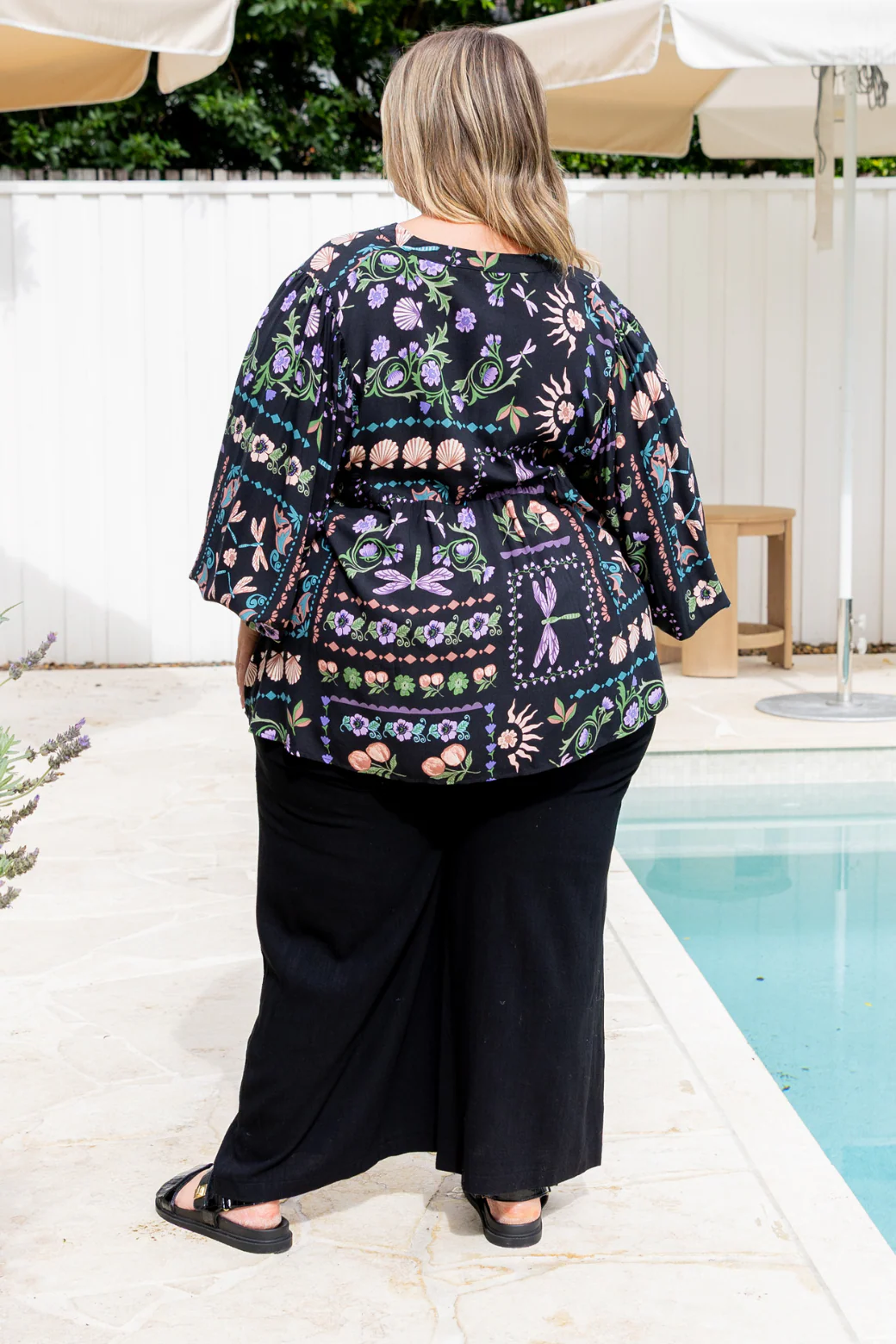 Final Sale | Scout Smock Top La Belle Print - Image 9