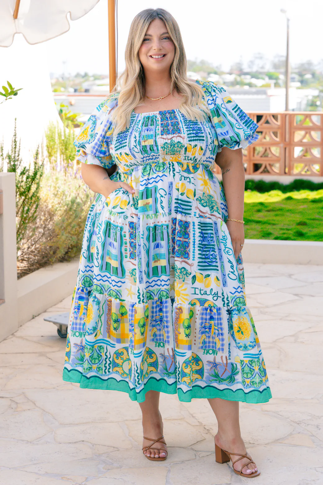 Shiloh Midi Dress La Dolce Vita