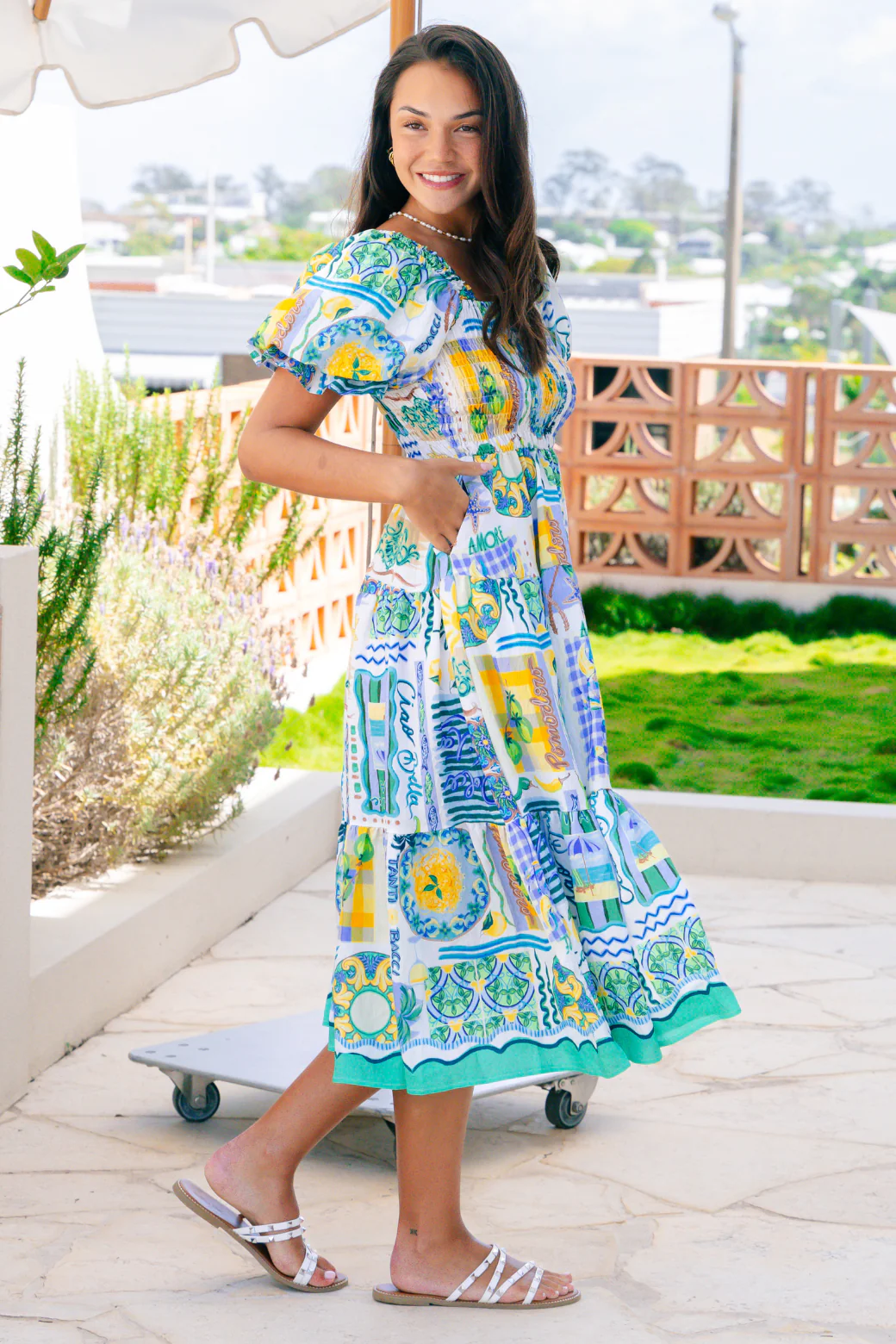 Shiloh Midi Dress La Dolce Vita - Image 5