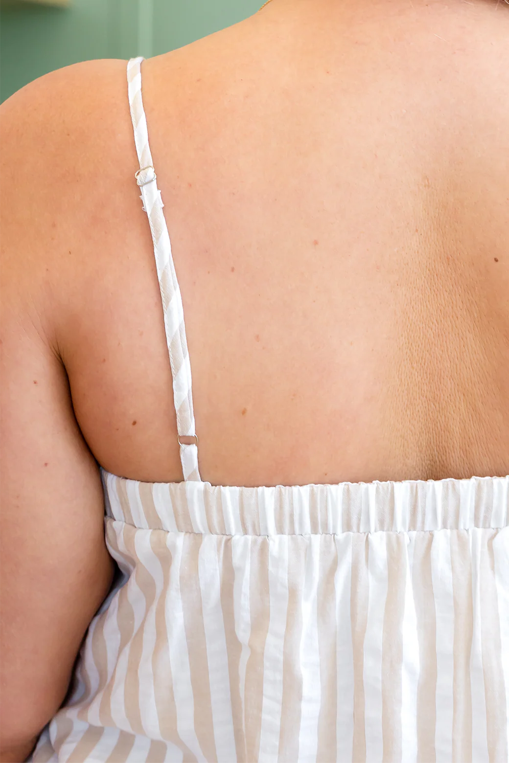 Final Sale | Sinead Top Latte Stripe - Image 12