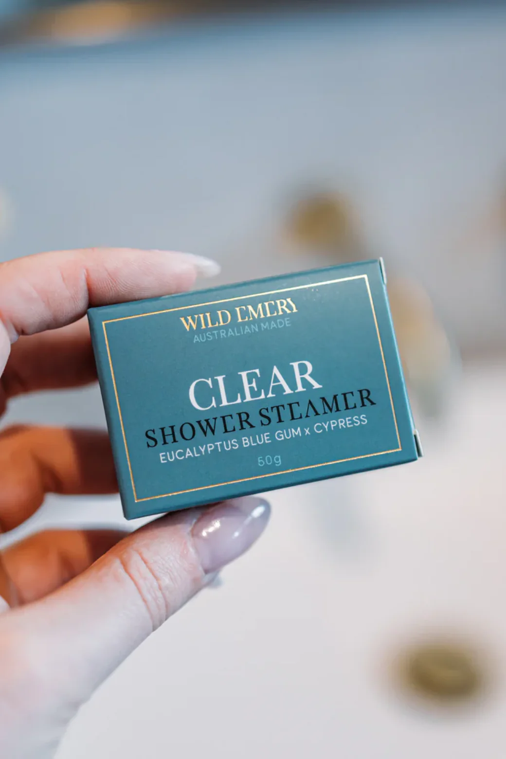 Wild Emery Clear Shower Steamer