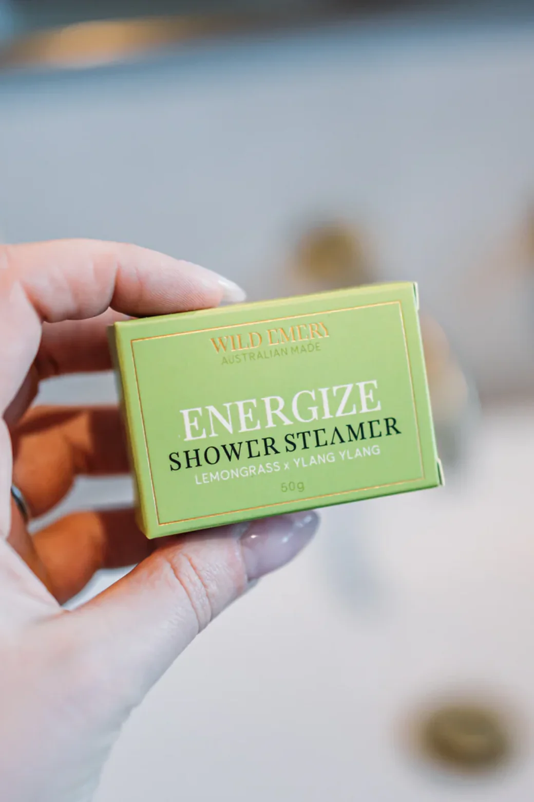 Wild Emery Energize Shower Steamer